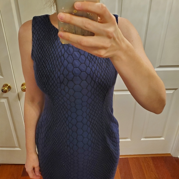 Nine West EUC Stretchy Jersey Dress - Picture 2 of 6